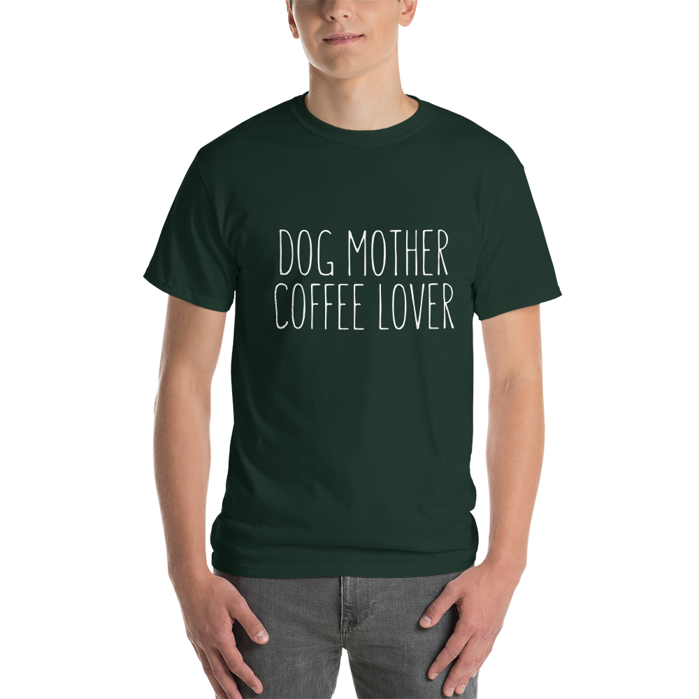 Dog Mother Coffee Lover T-Shirt