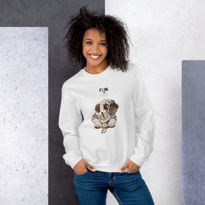 It's coffee time. A warm and nice to wear Unisex Sweatshirt for you.