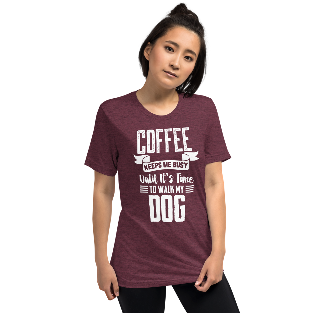 Coffee Keeps Me Busy Untill It's Time t-shirt