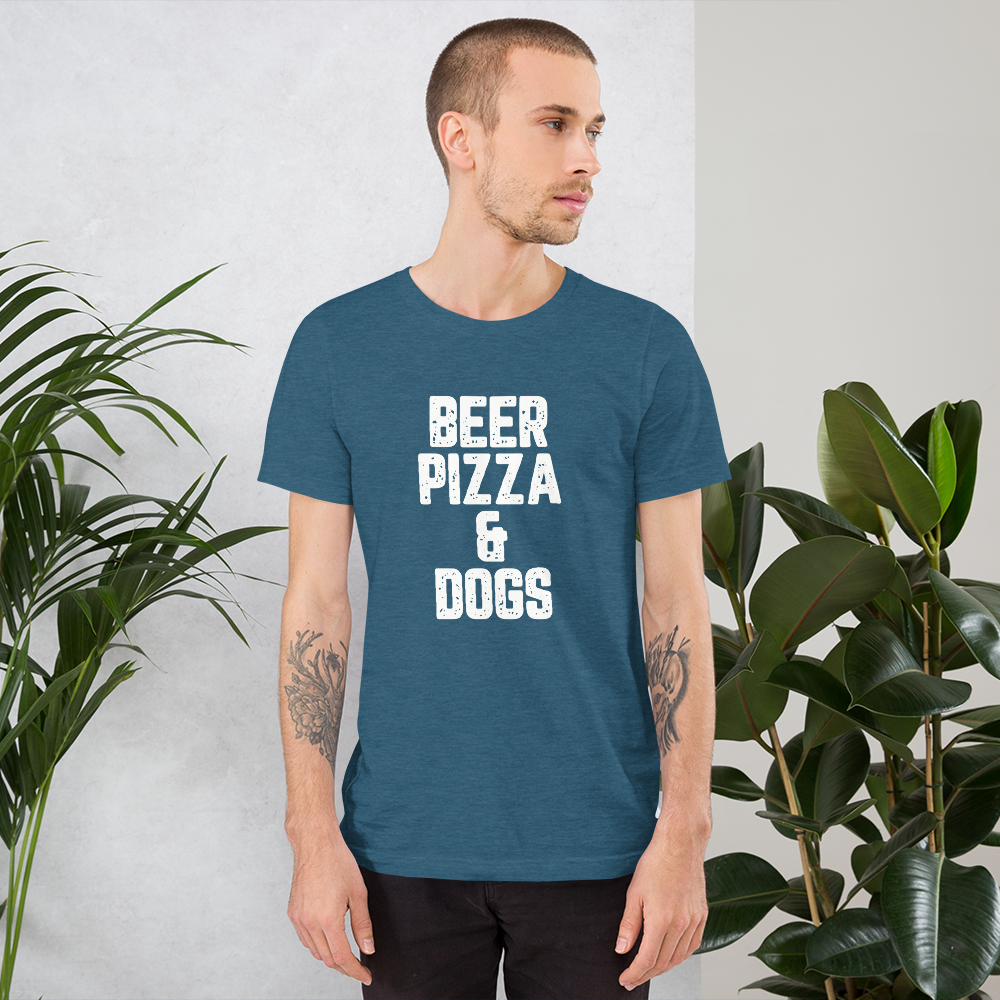Beer Pizza & Dogs T-Shirt