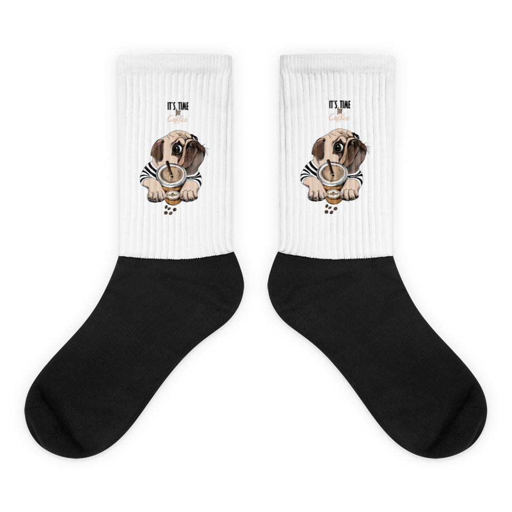 "It's coffee time" Socks for you.