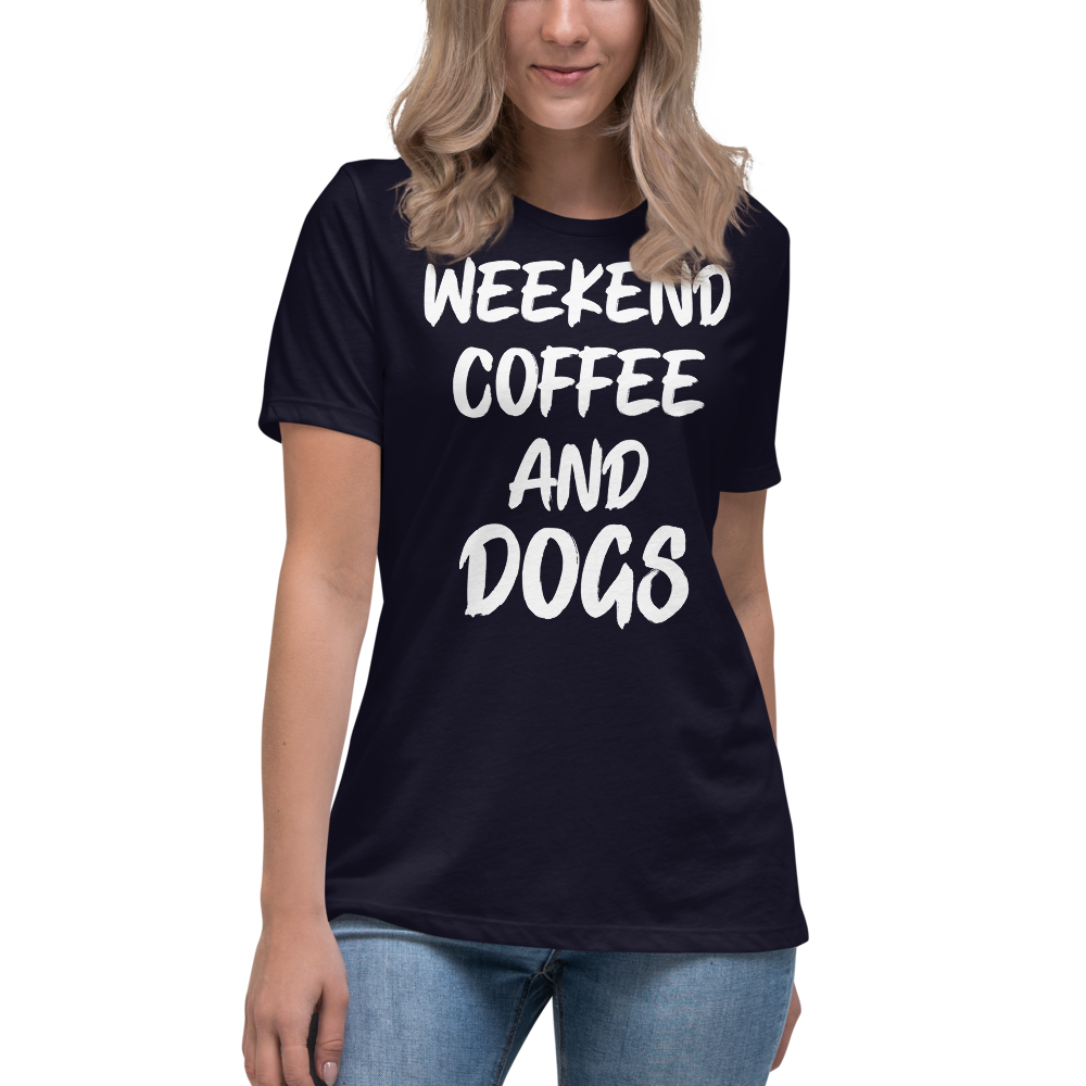 Weekend Coffee and dogs T-Shirt
