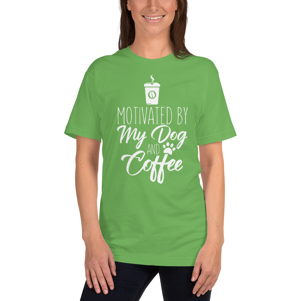 Motivated By My Dog Coffee T-Shirt