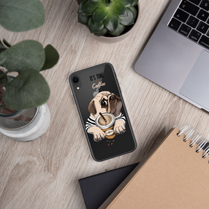 "It's coffee time". iPhone Case for a gift or you personally