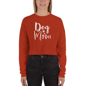 Dog Mom Crop Sweatshirt