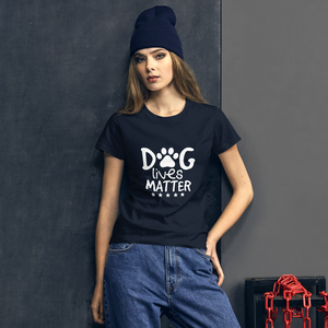 Dog Lives Matter short sleeve t-shirt