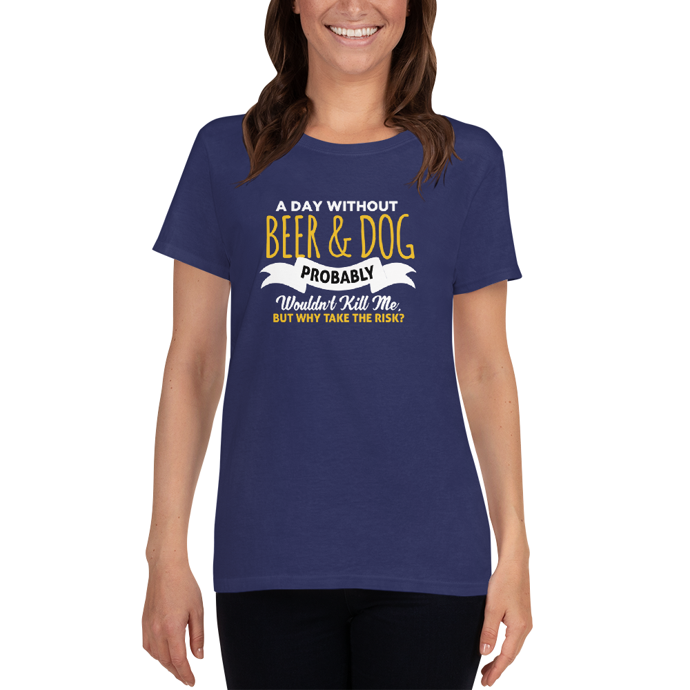 A Day Without Beer & Dog t-shirt
