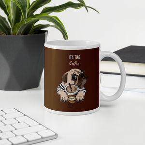 Mug. "It's coffee time" Cooll Mug for a gift or you personally.