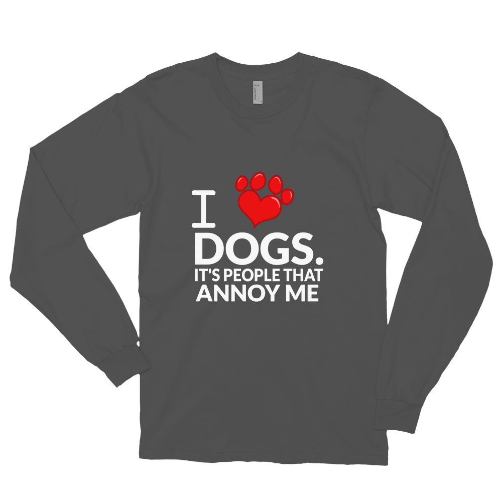 I Dogs IT's People That Annoy Me t-shirt