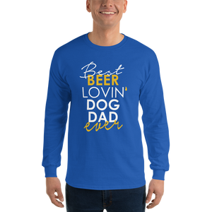 Best beer loving Dog Dad T-Shirt