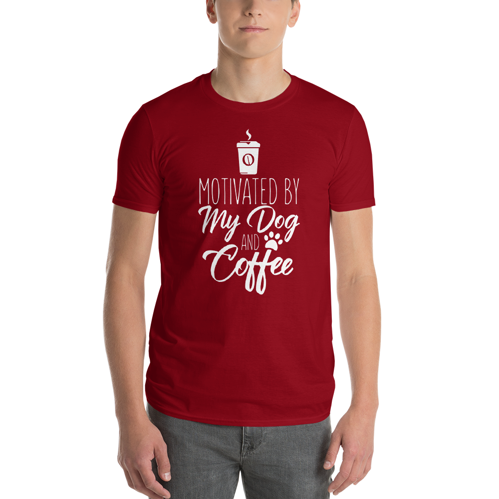 Motivated by my dog and coffee T-Shirt