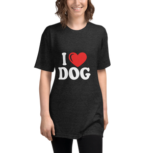 I Love Dog Track Shirt