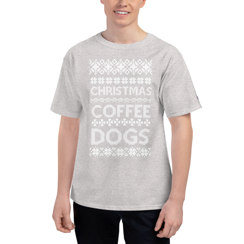Christmas Coffee Dogs T-Shirt