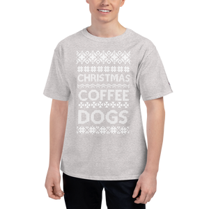 Christmas Coffee Dogs T-Shirt