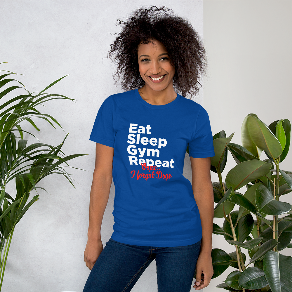 Eat Sleep Gym Repeat T-Shirt