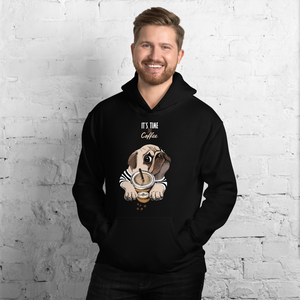 "It's coffee time" A warm and nice to wear Unisex Hoodie for you.