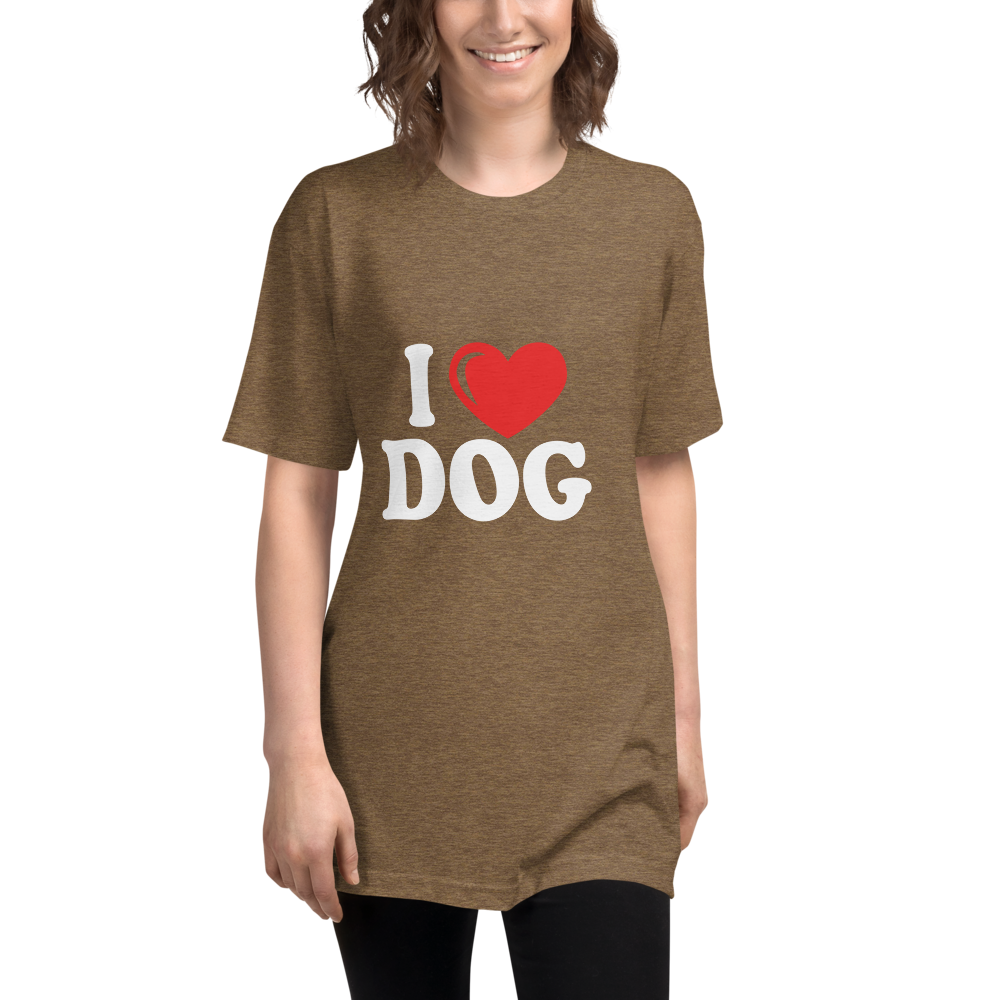 I Love Dog Track Shirt