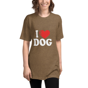 I Love Dog Track Shirt