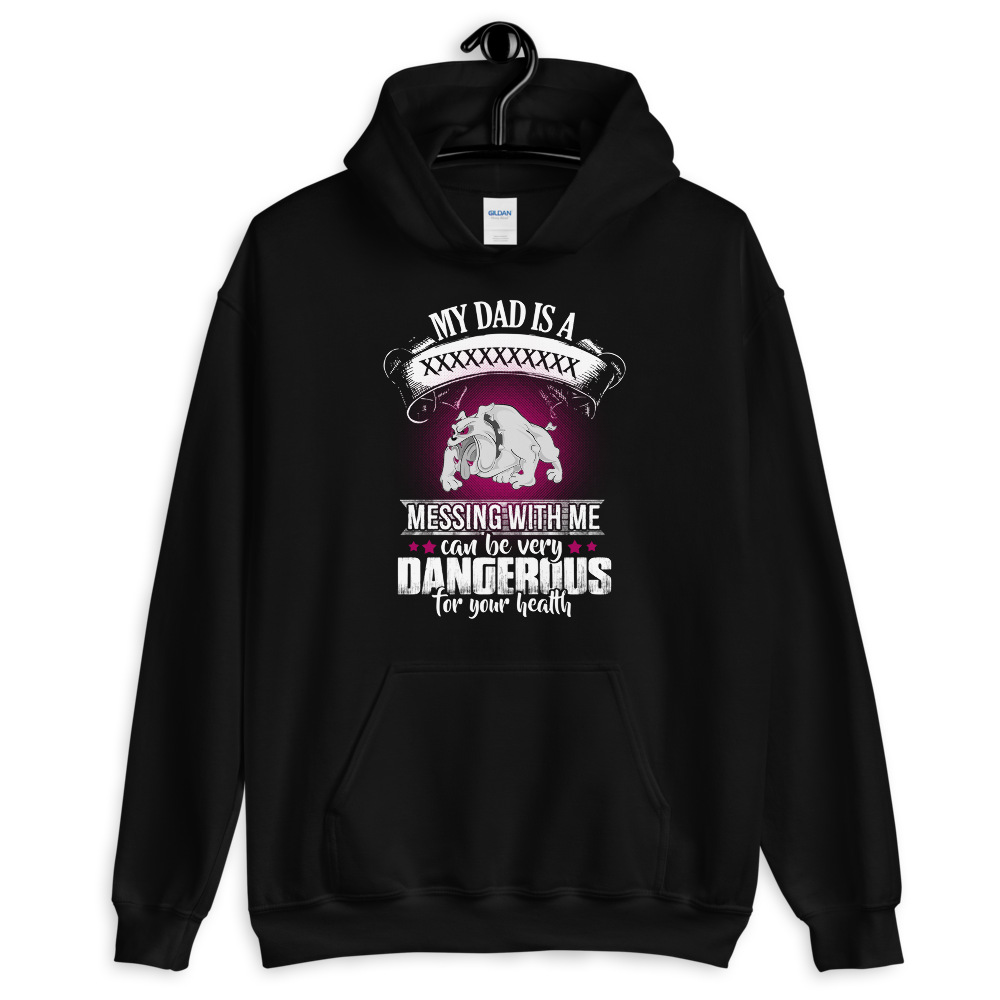 Messing with me dangerous Unisex Hoodie