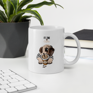 "It's coffee time" Cool Mug for a gift or you personally.