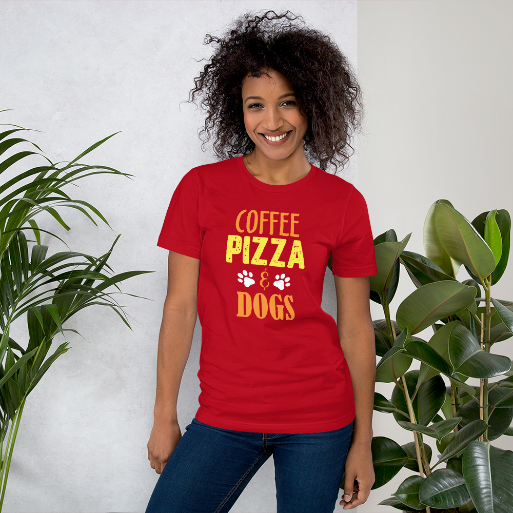 Coffe Pizza & Dogs T-Shirt