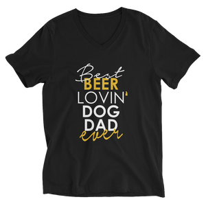 Best Beer loving Dog Dad Unisex  T-Shirt