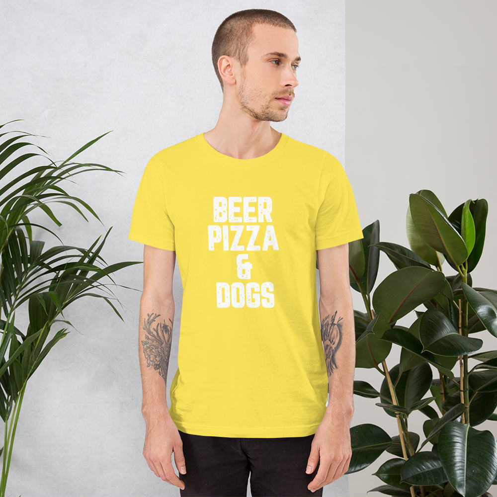 Beer Pizza & Dogs T-Shirt