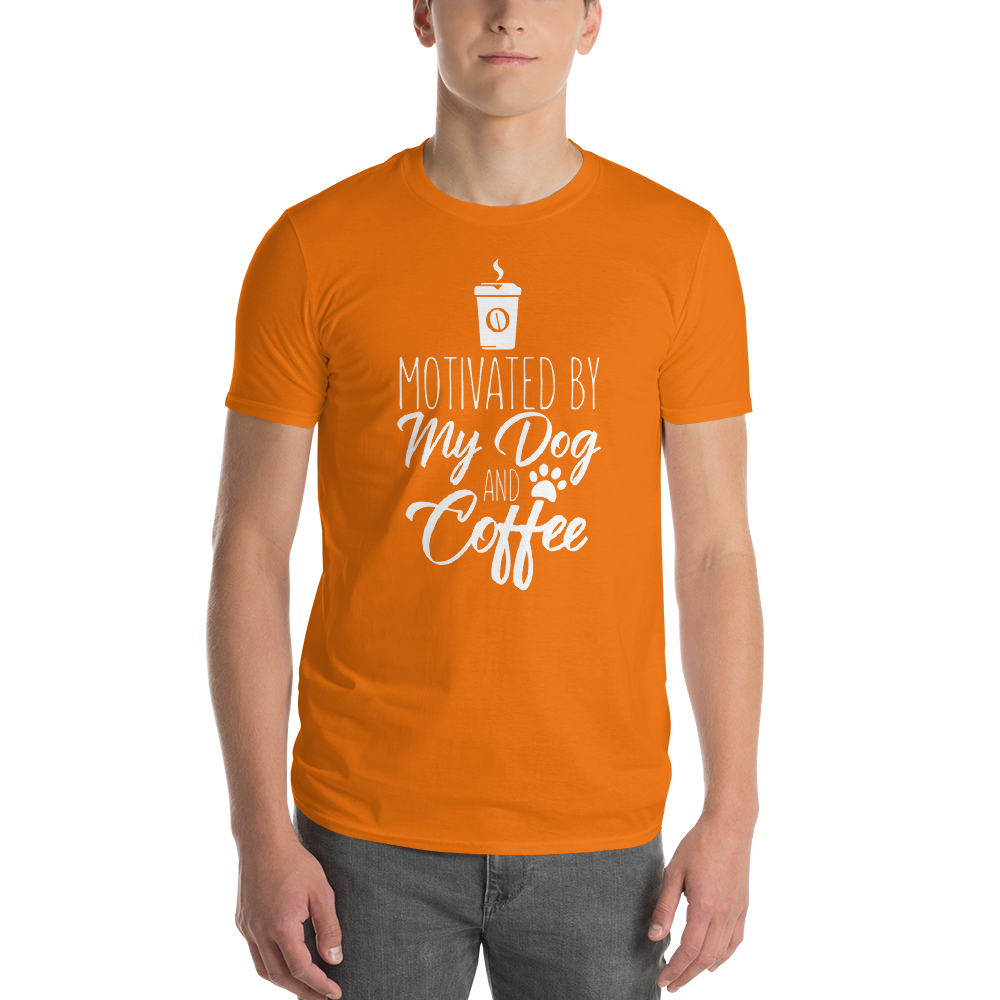 Motivated by my dog and coffee T-Shirt