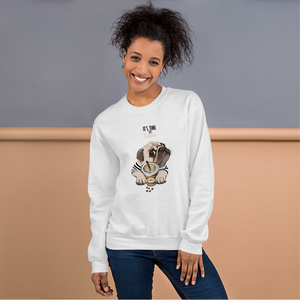 It's coffee time. A warm and nice to wear Unisex Sweatshirt for you.