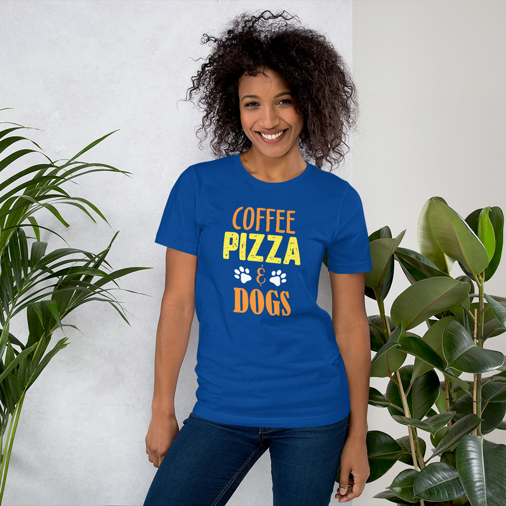 Coffe Pizza & Dogs T-Shirt