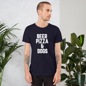Beer Pizza & Dogs T-Shirt