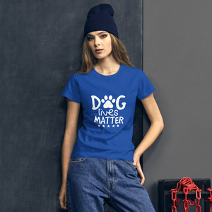 Dog Lives Matter short sleeve t-shirt