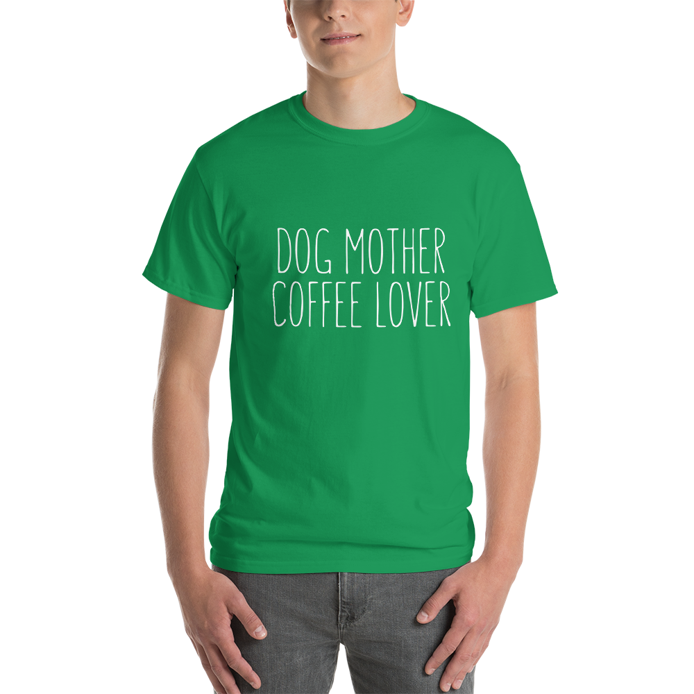 Dog Mother Coffee Lover T-Shirt