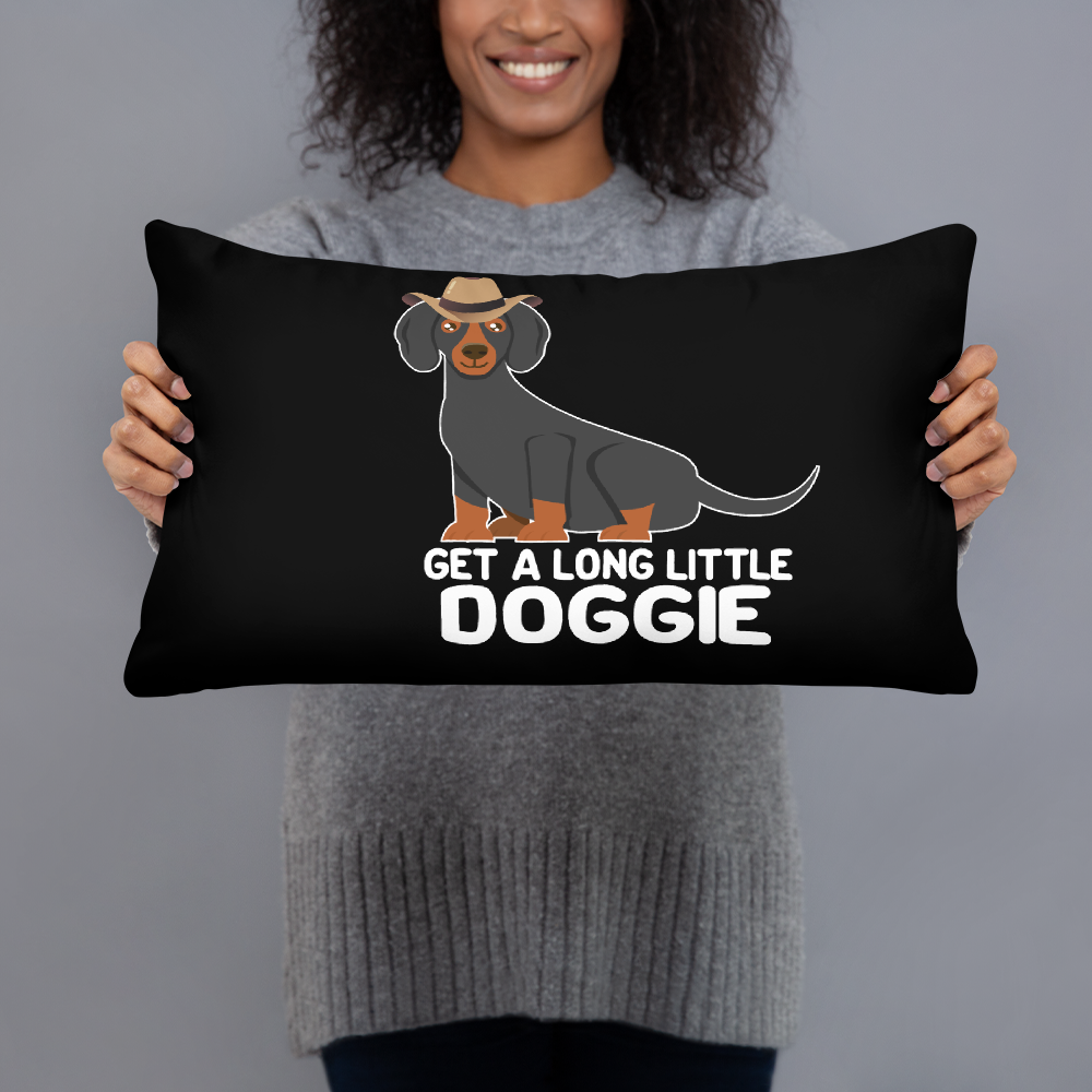 Get A Long Little Doggie Pillow