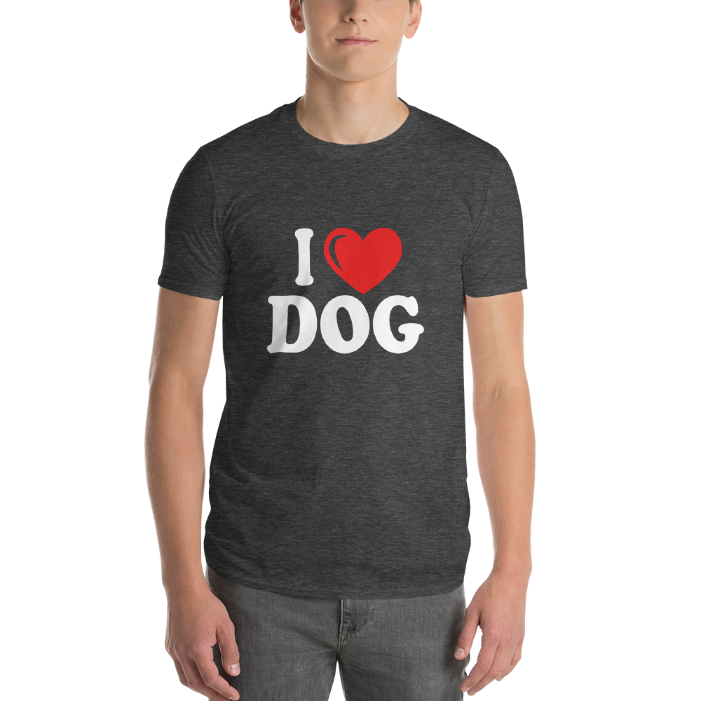 I Love Dog T-Shirt