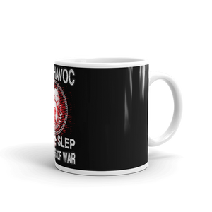 Cary Havoc Let Slep The Dogs Of War Mug