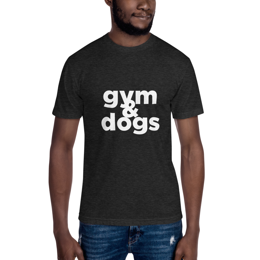 Gym & Dogs Unisex Crew Neck Tee