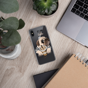 "It's coffee time". iPhone Case for a gift or you personally