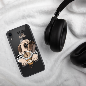 "It's coffee time". iPhone Case for a gift or you personally