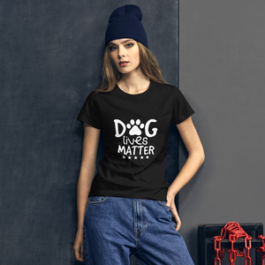 Dog Lives Matter short sleeve t-shirt