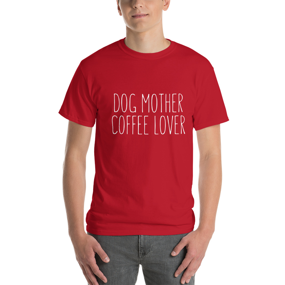 Dog Mother Coffee Lover T-Shirt
