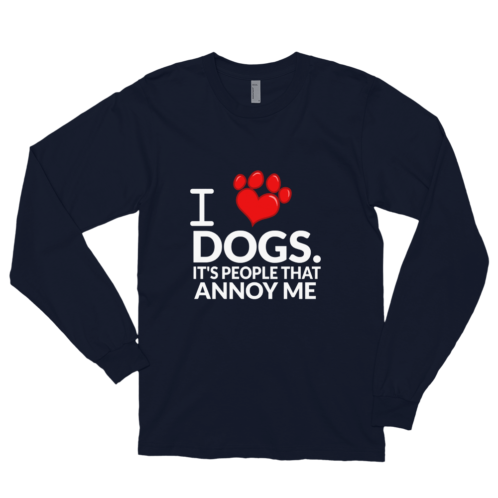 I Dogs IT's People That Annoy Me t-shirt