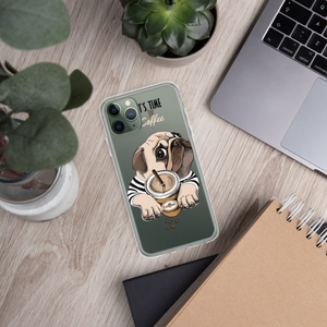 "It's coffee time". iPhone Case for a gift or you personally