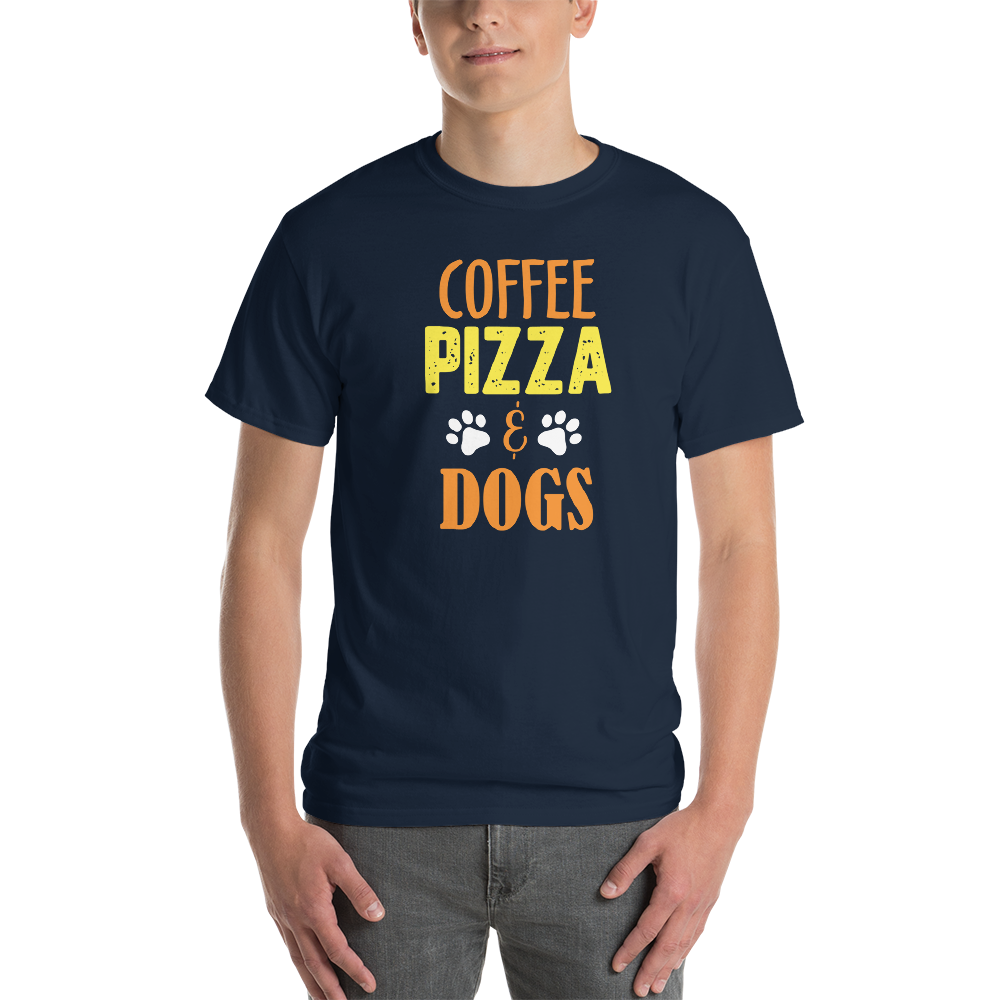 Coffee Pizza & Dogs T-Shirt