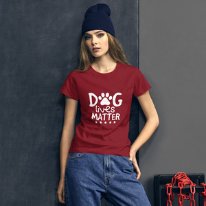 Dog Lives Matter short sleeve t-shirt