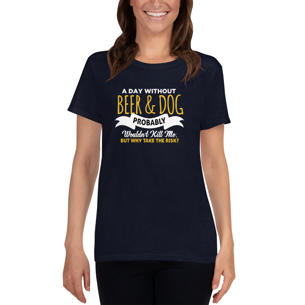 A Day Without Beer & Dog t-shirt