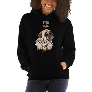 "It's coffee time" A warm and nice to wear Unisex Hoodie for you.