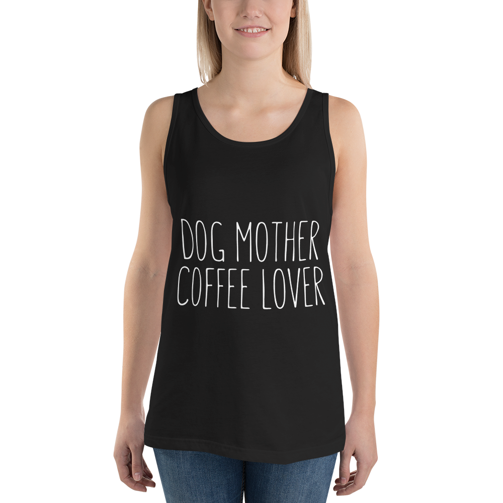 Dog Mother Coffee Lover Tank Top