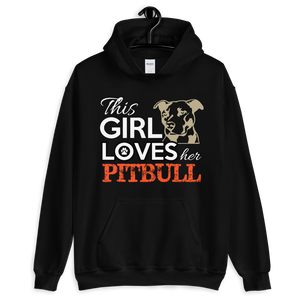 This Girl Lovers het Pitbull Hoodie