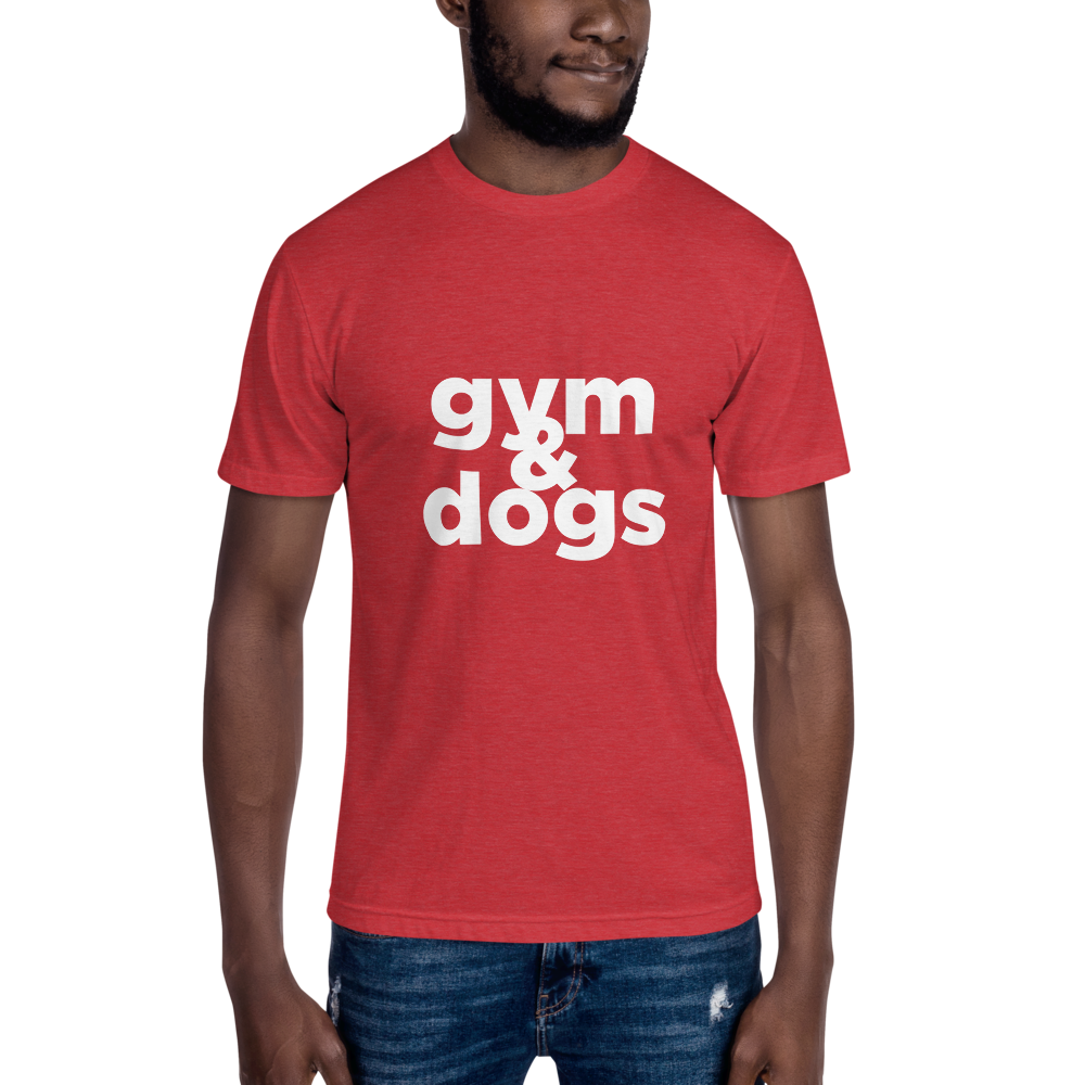 Gym & Dogs Unisex Crew Neck Tee